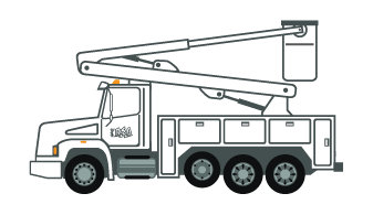 Outage Bucket Truck