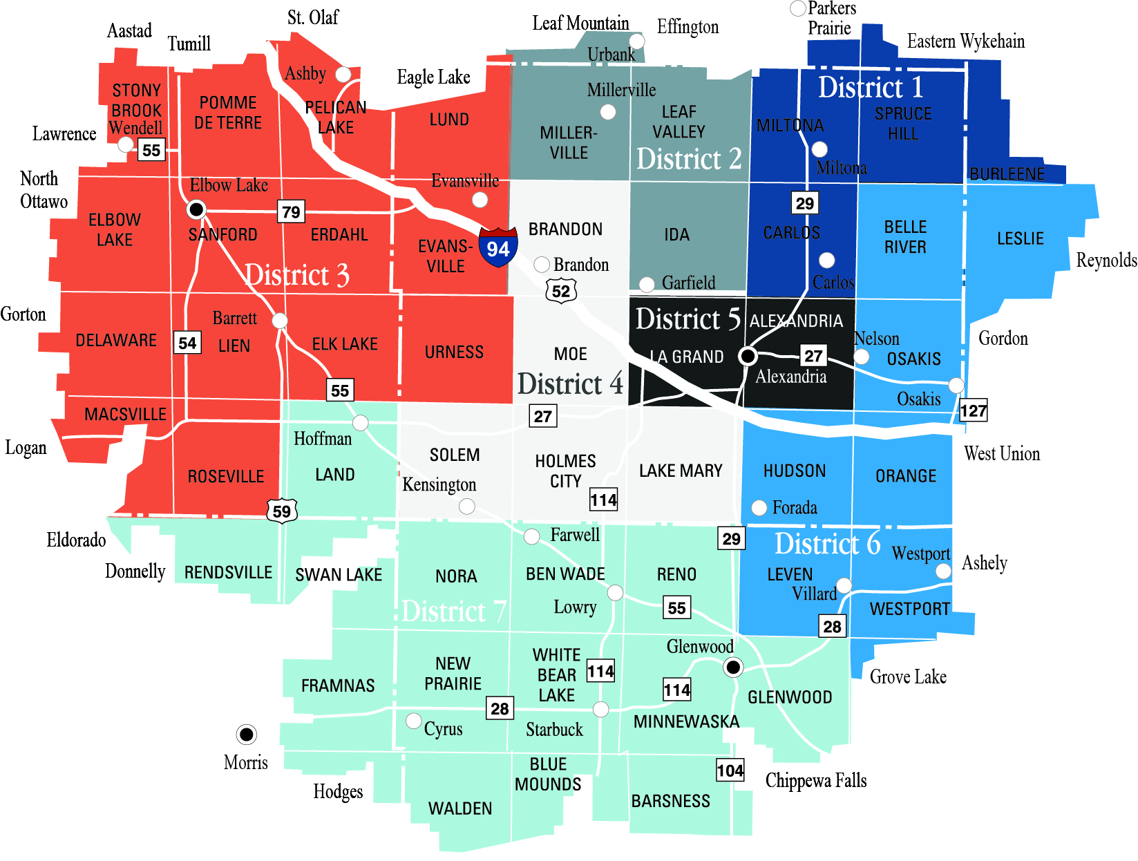 Service Territory Map