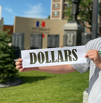 dollars "Dollars" Alex Veterans Park
