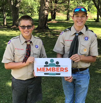 members "Members" Boy Scouts