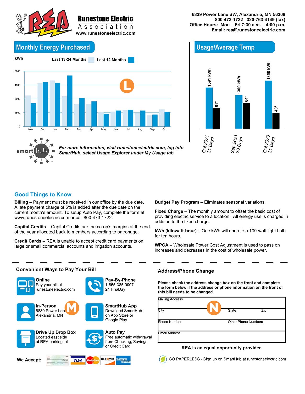 Example Bill Page 2